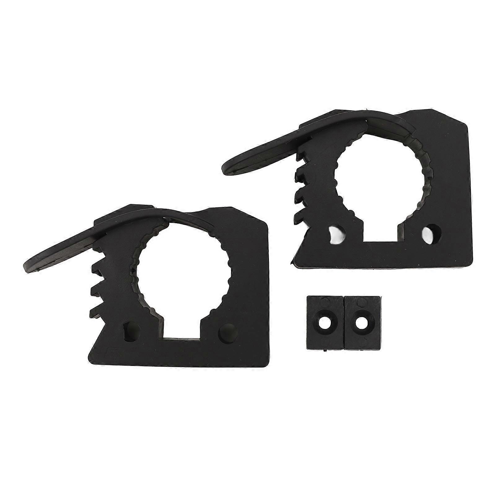 2PCS Rubber Clamp Mount: Quick Release for 1in to 1.5in Diameter Tools