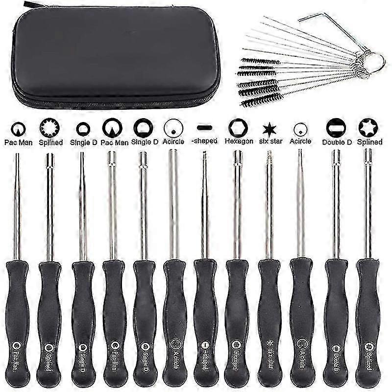 Pack-of-12 Carburetor Adjustment Tool Carburator Adjusting Kit For 2-cycle Small Trimmer Weedeater Chainsaw