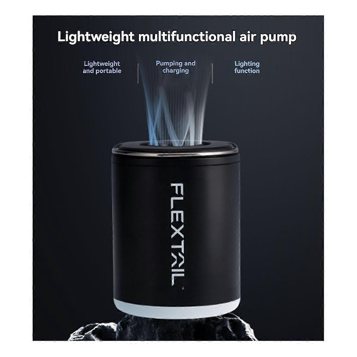 TINY PUMP 2X - Ultra-Portable 4kPa Air Pump with LED Camping Light,Ideal for Air Beds, Sleeping Pads, Pool Floats B