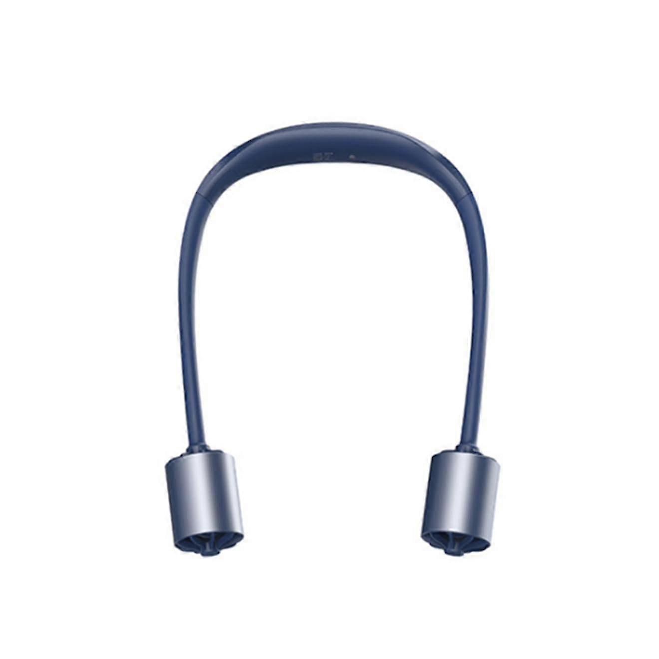 Hanging neck fan, leafless portable small fan, USB charging