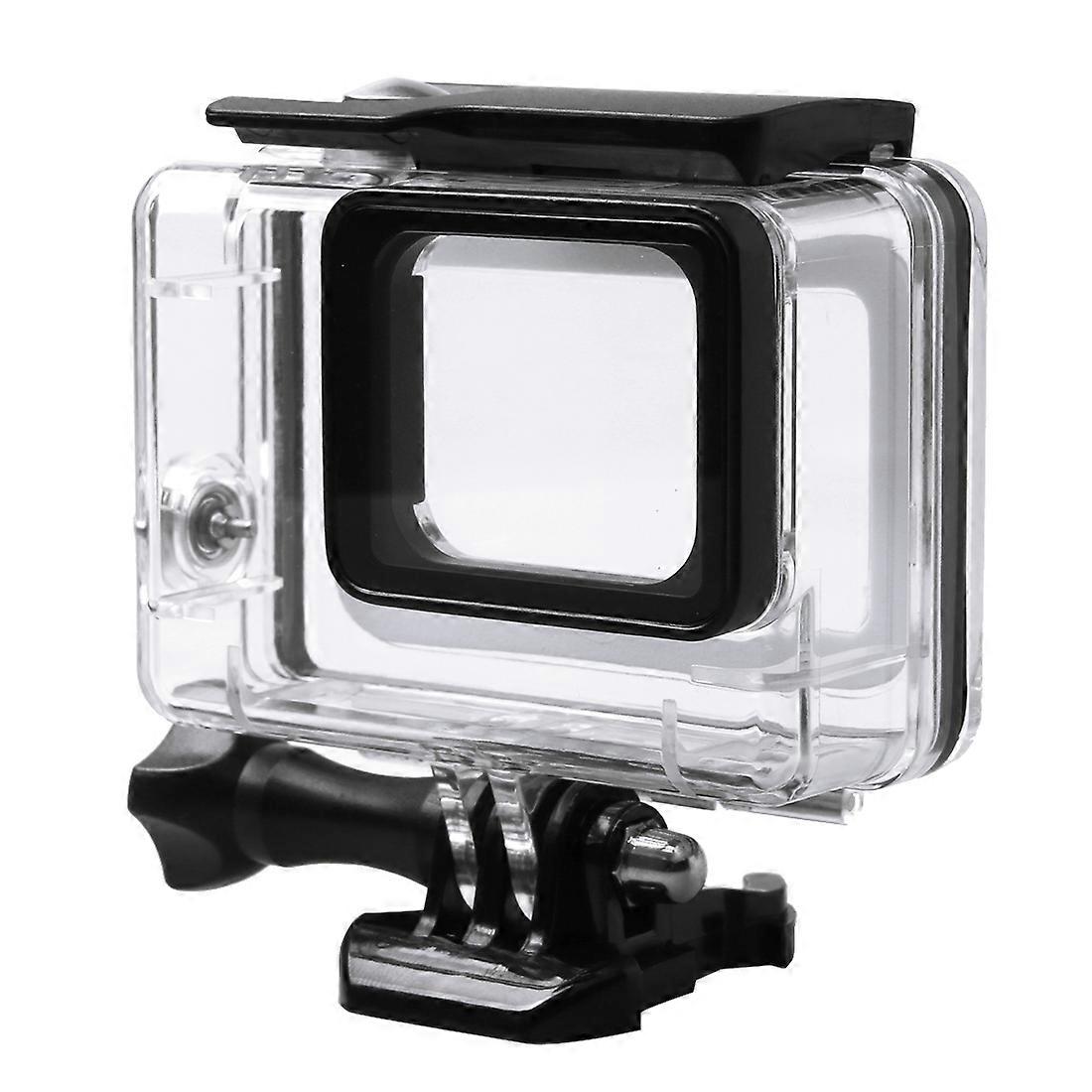 GoPro HERO6 Black / HERO5 Black / HERO7 Black用バックル基本マウント&ネジ付き45m防水ハウジング保護ケース