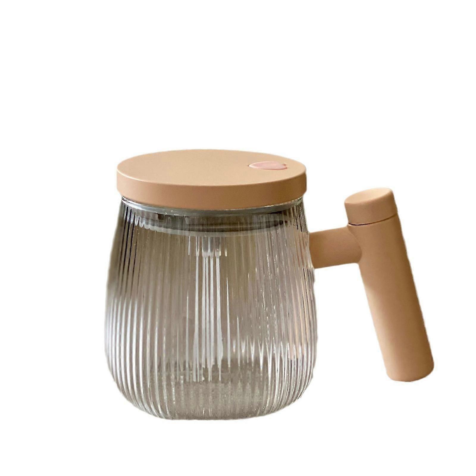 Tazza di miscelazione automatica da 400 ml Tazza da caffè portatile in vetro Tazza da caffè resistente al calore per ufficio Miscelazione ricaricabile ad alta velocità Cup_Gift di G