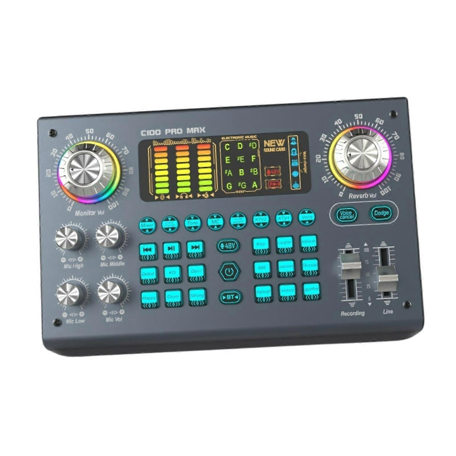 Lydkort Multifunktionel professionel til optagelse af live broadcast-spil