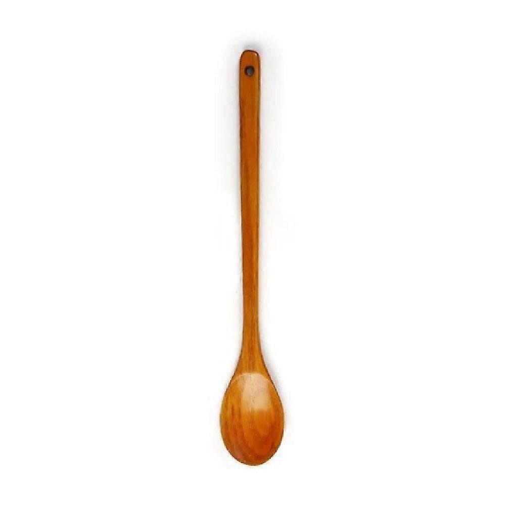 Cuillères à soupe en bois de 16,5 pouces, vaisselle japonaise pour manger, mélanger et remuer