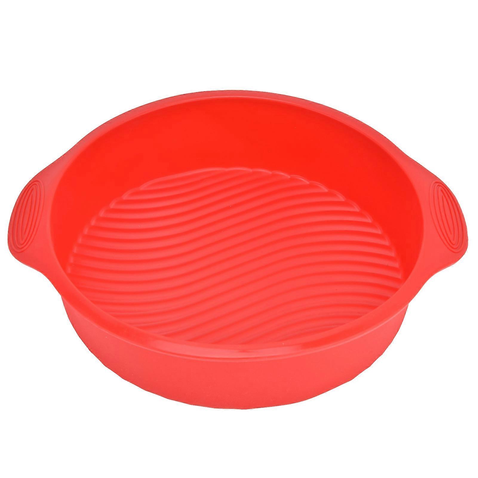Round Cake Mold Pan Nonstick Bakeware With Handles For Home Kitchen