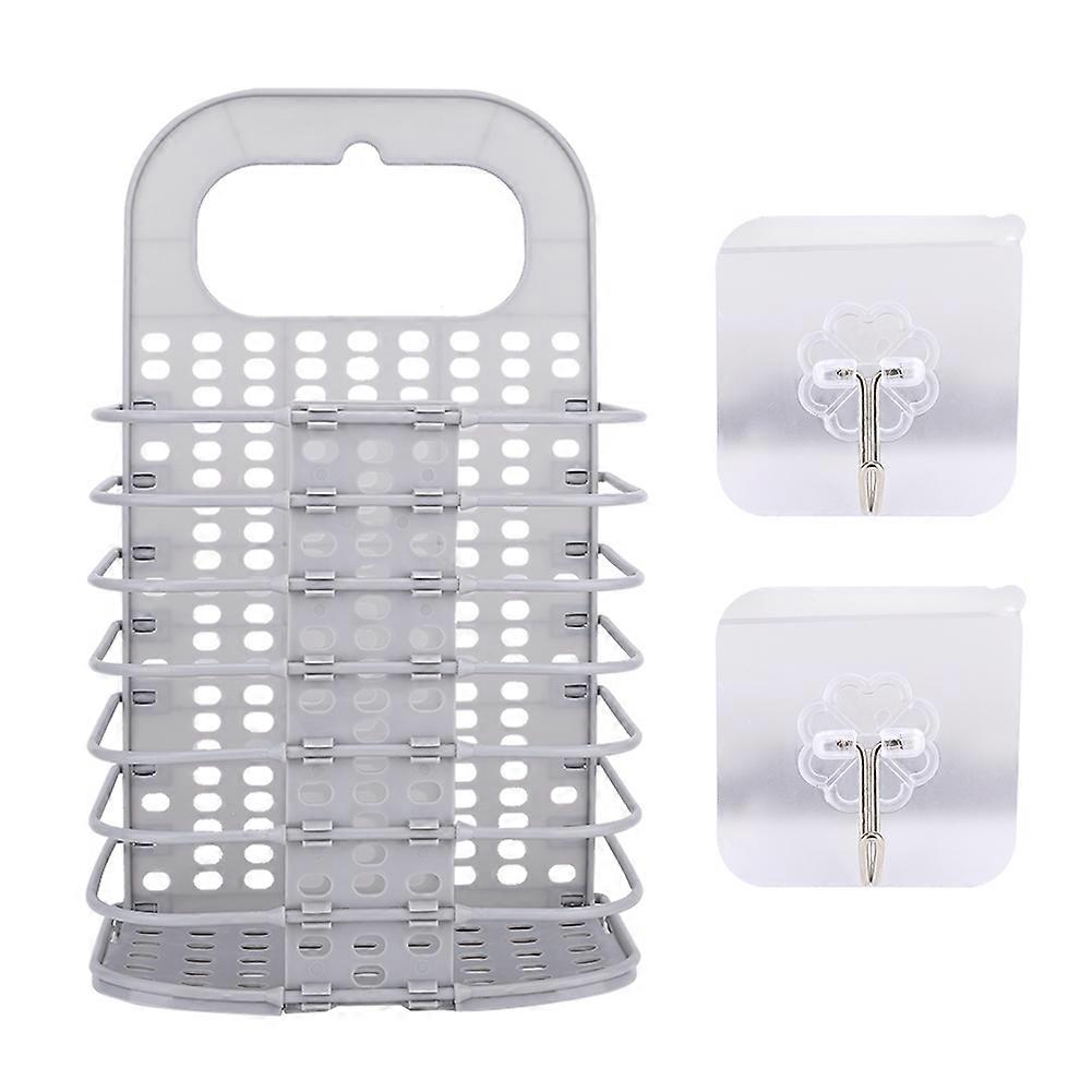 Foldable Laundry Basket Wall Mounted Storage Basket for Dirty Clothes, Household Sundries, Space-Saving Design, Durable Material