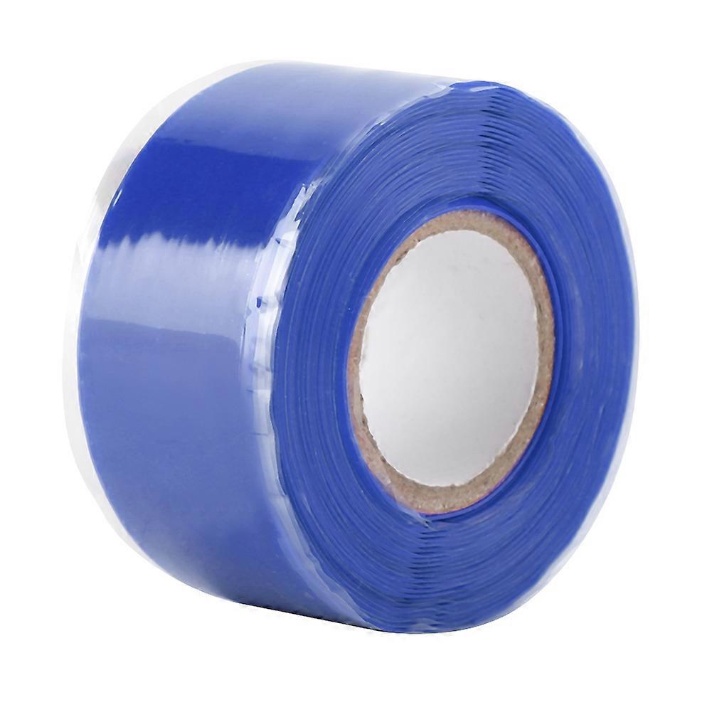 Self-fusing silicone rubber electrical tape to seal and repair water pipe hoses