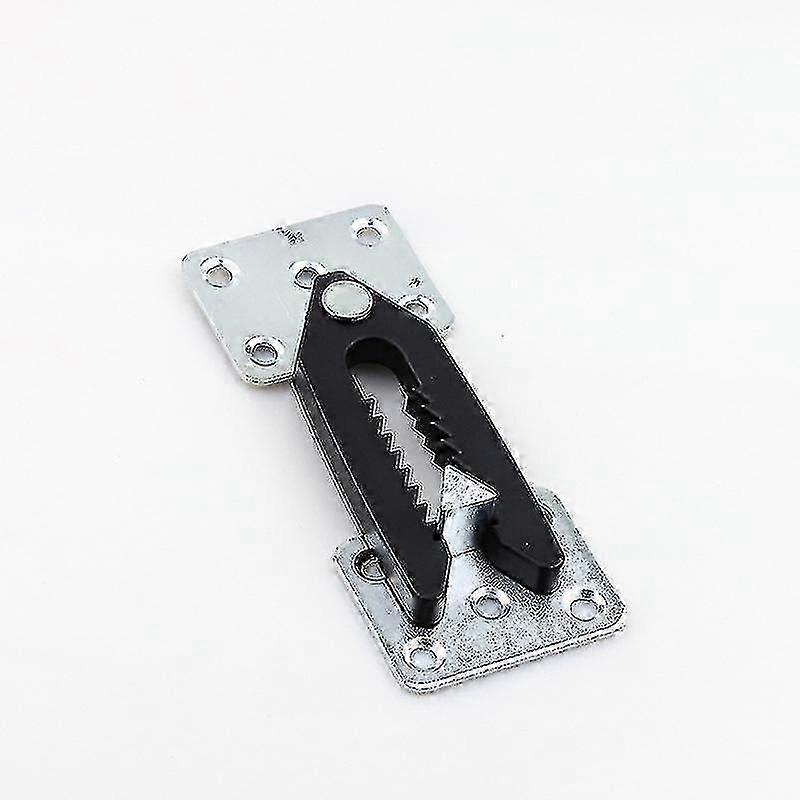 2pcs Furniture Hinge Sofa Connector Hasp Alligator Clip Joint Snap Link Sectional Sofa Connection Fastener Metal Accessories