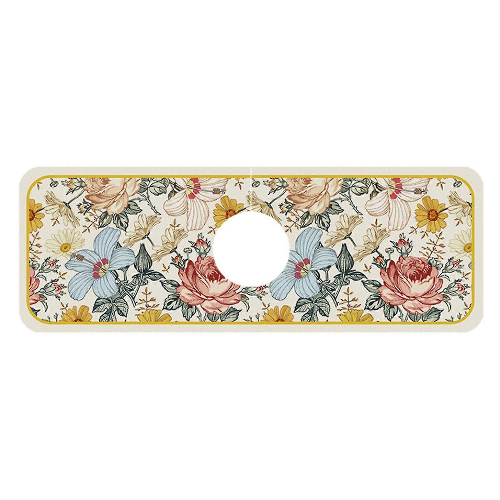 Kitchen Countertop Pad Faucet Diatom Mud Sink Dish Absorbent Pad Practical