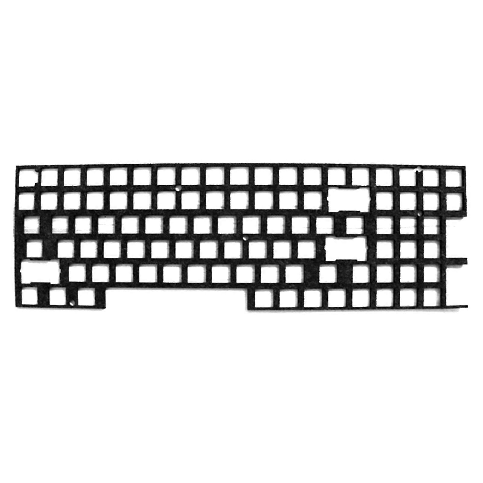 Quiet Keyboards Dampening Foam Pad, Soft Black Cotton Sound Absorption for Mechanical Keyboards