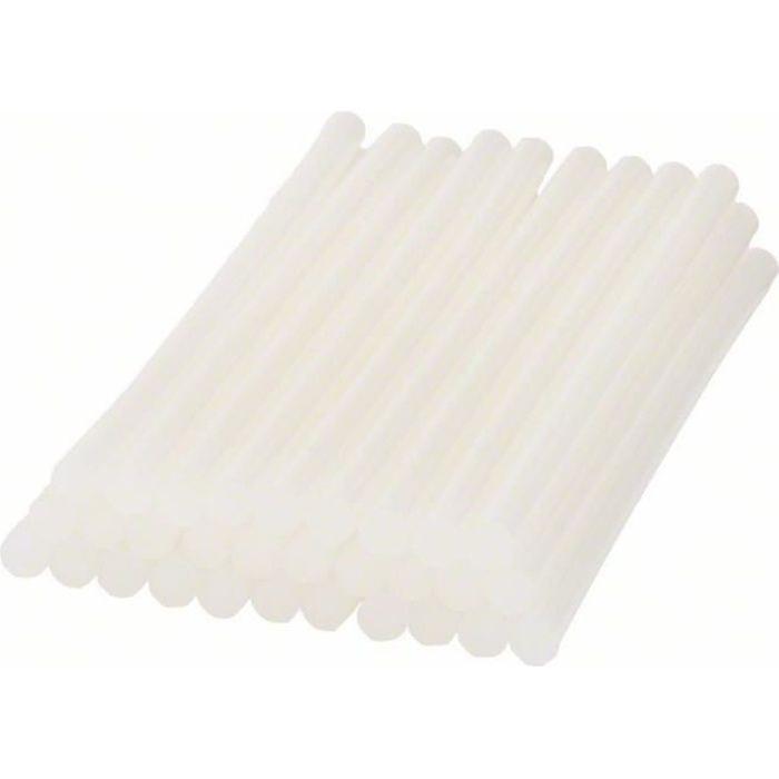 Accessoires BOSCH - 30 bâtons de colle laiteuse 7mm -