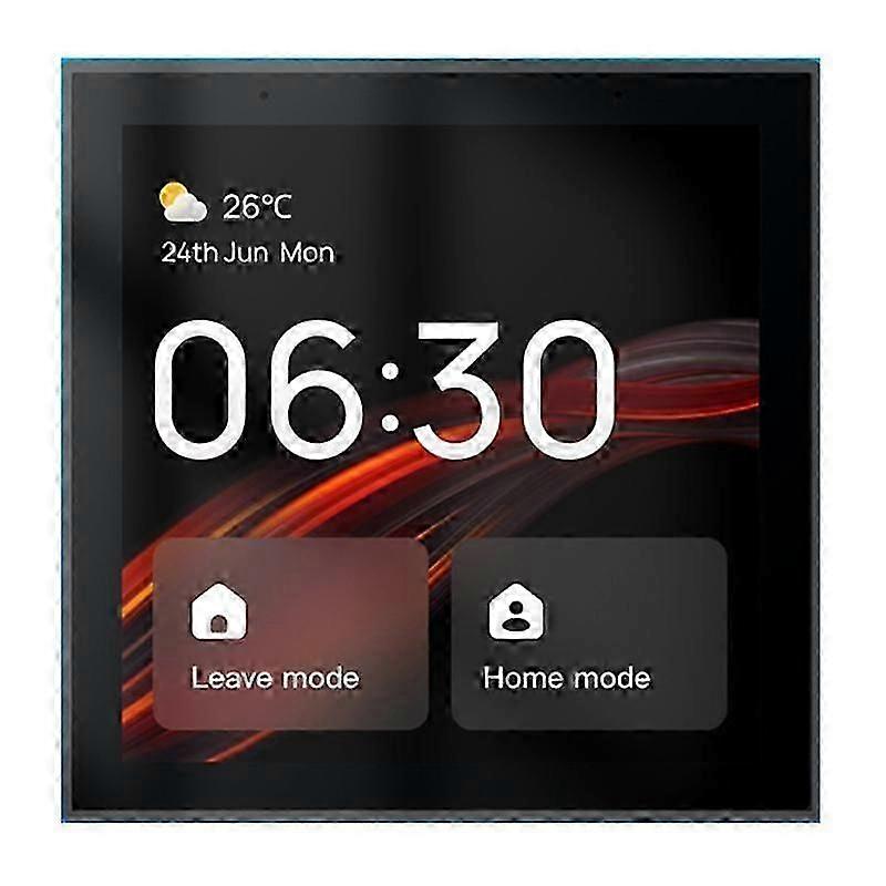 Tuya Smart Multifunktionell Pekskärm Kontrollpanel 4 tums central kontroll för intelligenta scener Inbyggd Alexa JN