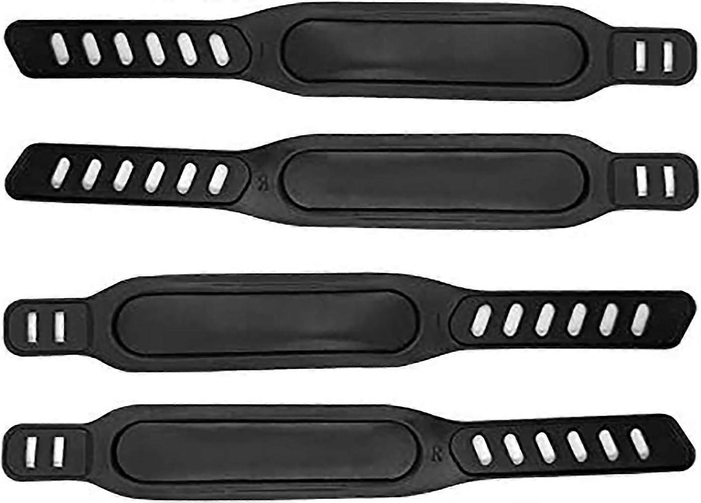 Cycling, Pedal Straps, Adjustable, Rubber