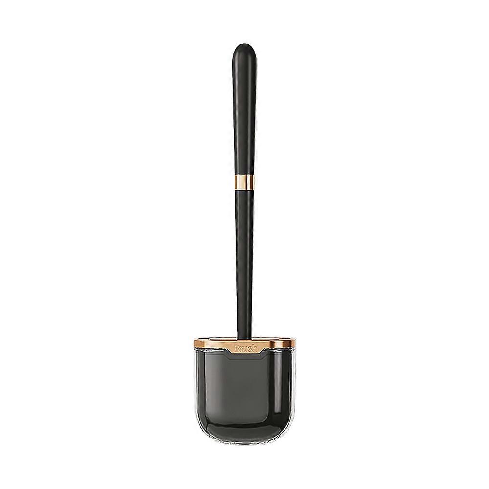 Toilet Brush, Ergonomic Design, Ventilation Slots, Non-rusting Handle