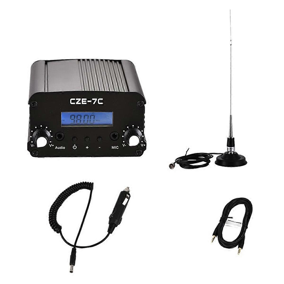 FM Radio Transmitter CZE-7C Wireless Booster FM 76-108MHz Amplifier