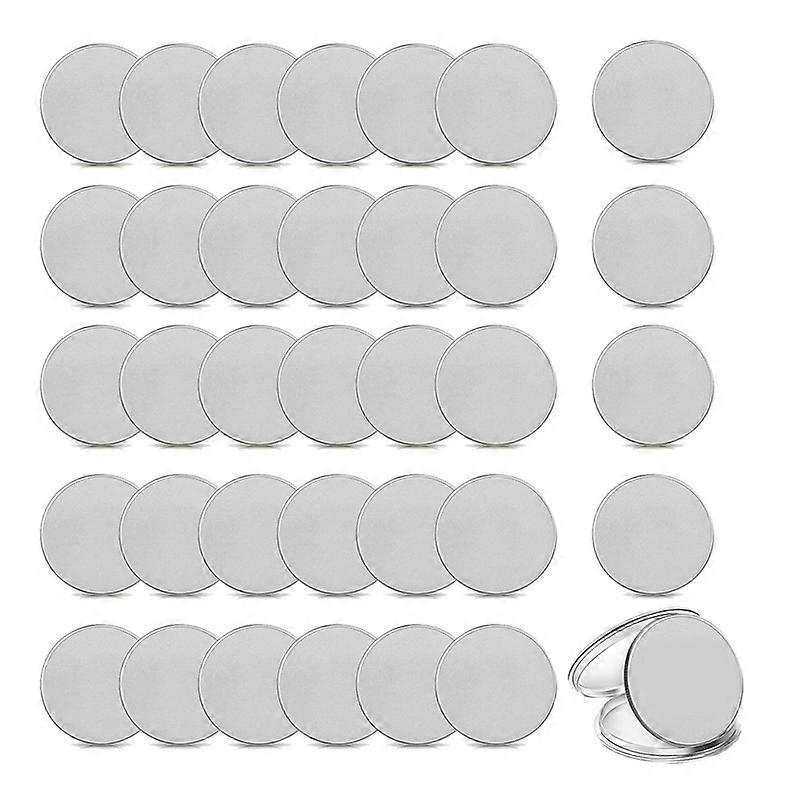 30 Stück blank