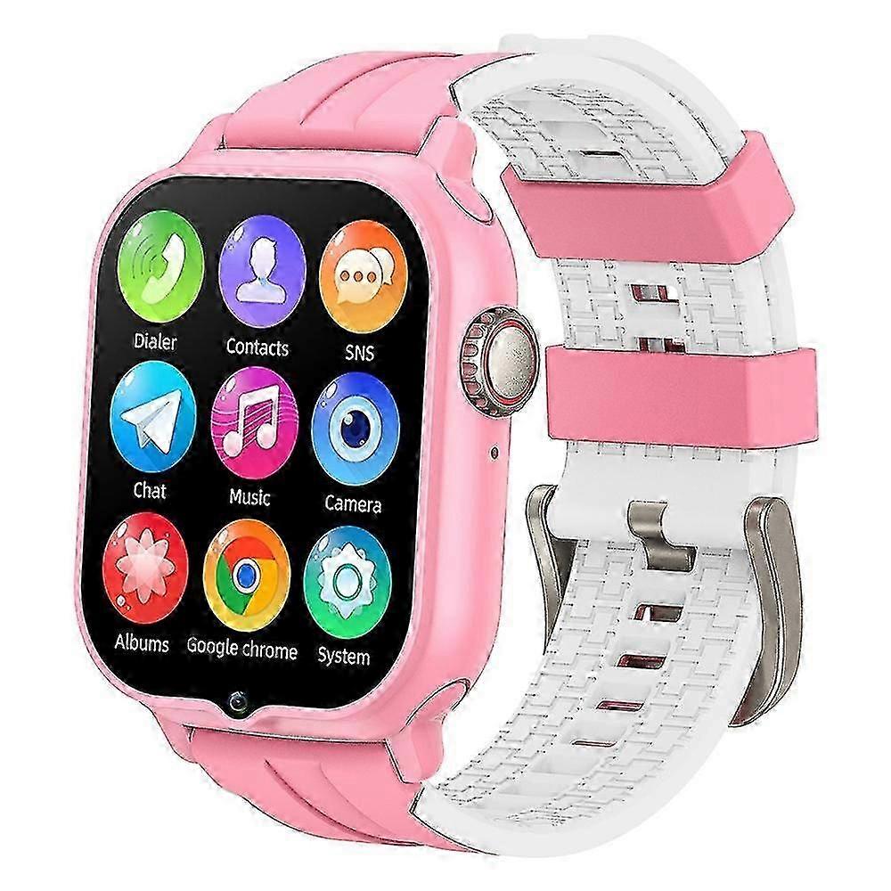 T9 Kids Smart Watch 1,89 polegadas tela 4G SIM SOS Call Pink