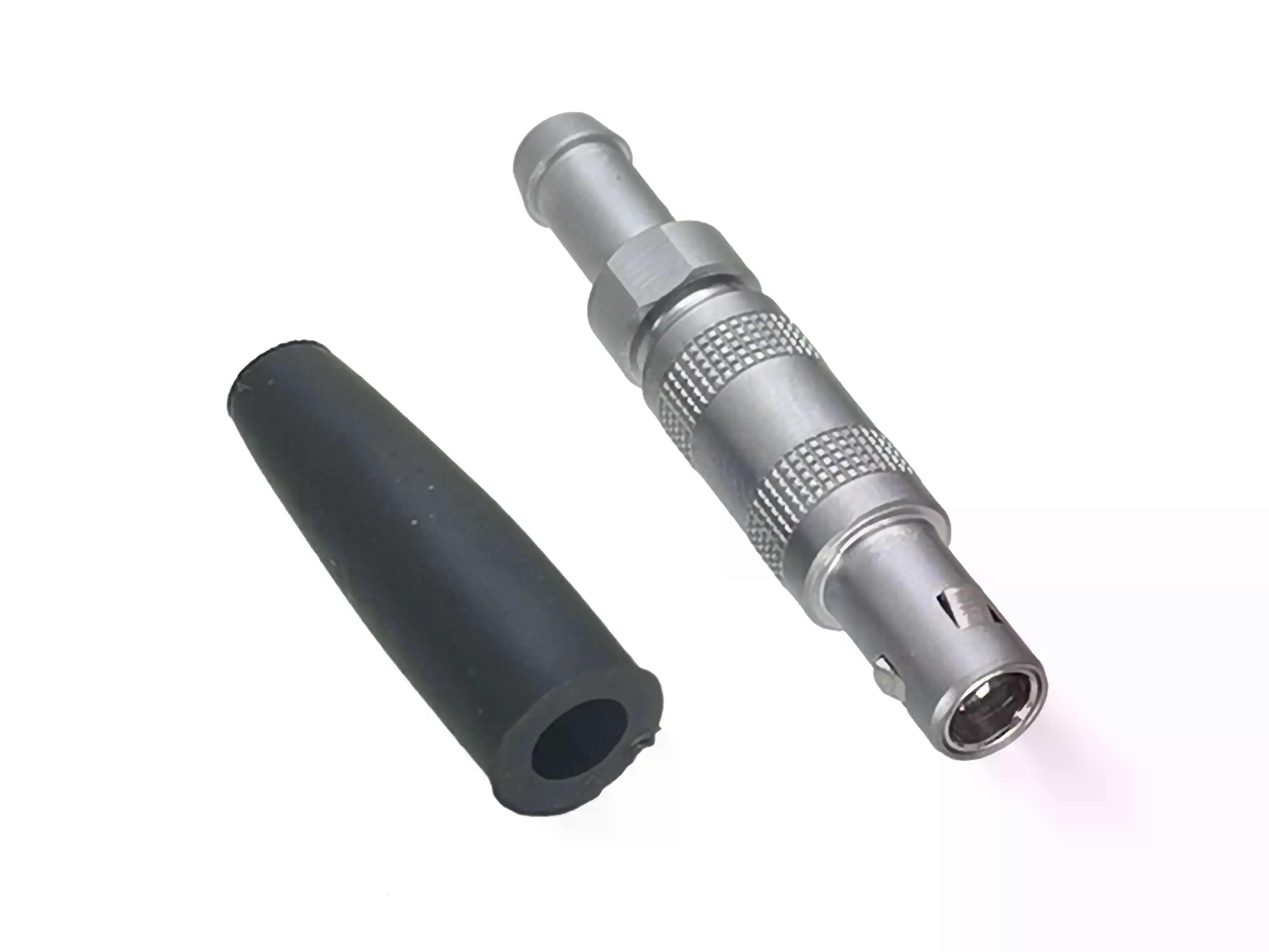 1PCS Connector FFA00S 1PIN C5 for Ultrasonic Flaw Detector transducers instrument RG174 RG316 Cable
