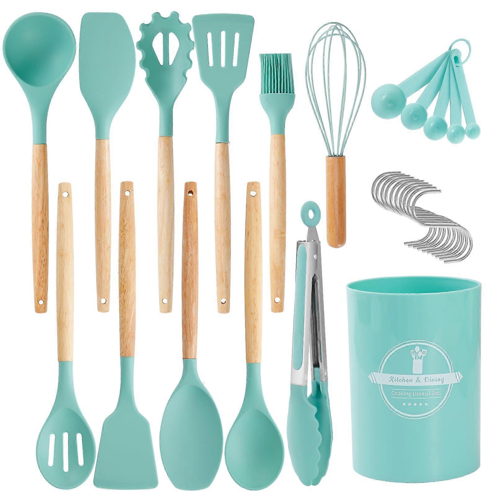 27 Pcs Non Toxic Cooking Utensils Set for Kitchen