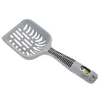 Cat Litter Scoop, Ergonomic Handle Grip, Large Capacity, Efficient Litterbox Sifting for Multi-Cat Families Suitable, Honeycomb Grip Design for