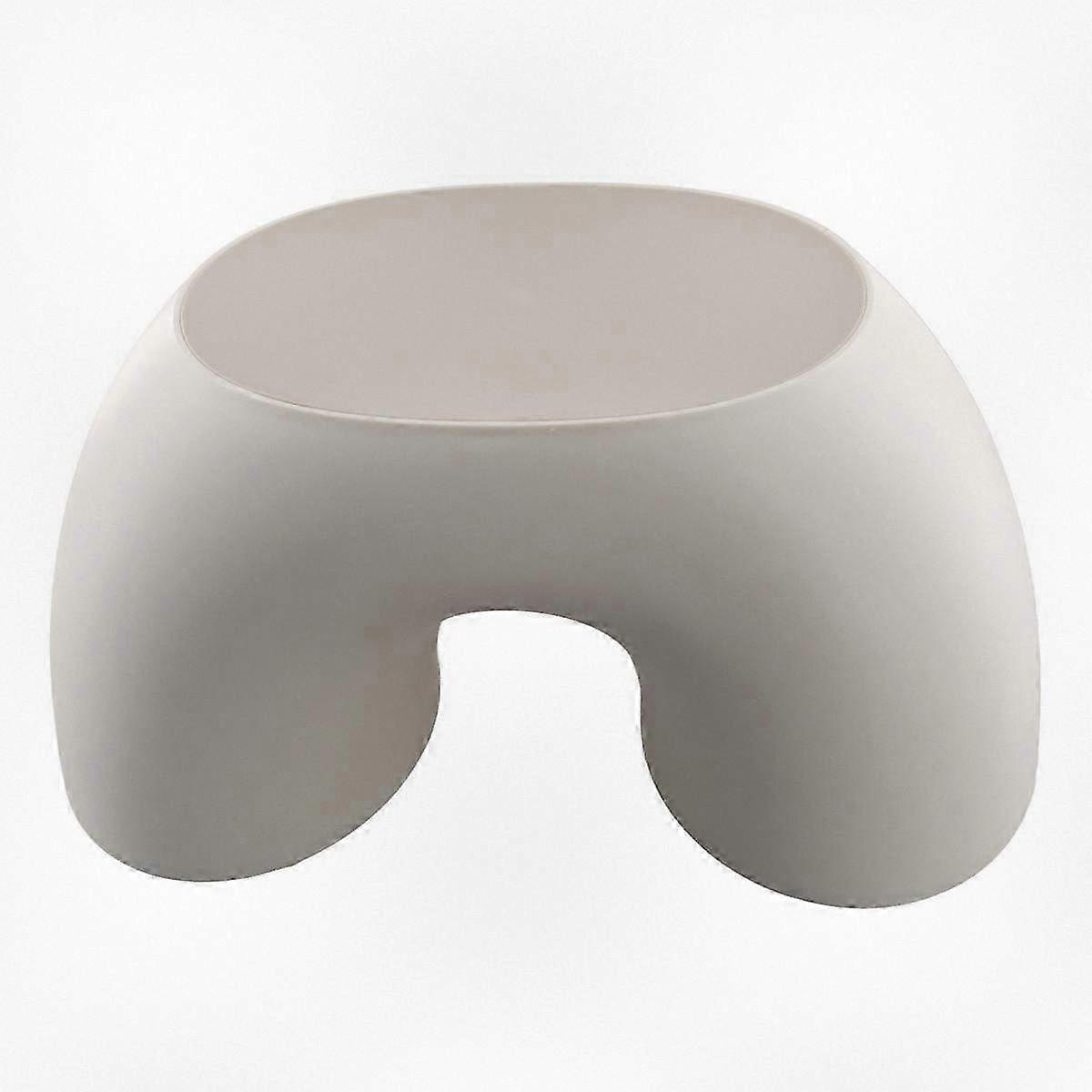 Compact Round Stool for Home - Cozy & Non-Slip Footwear Bench