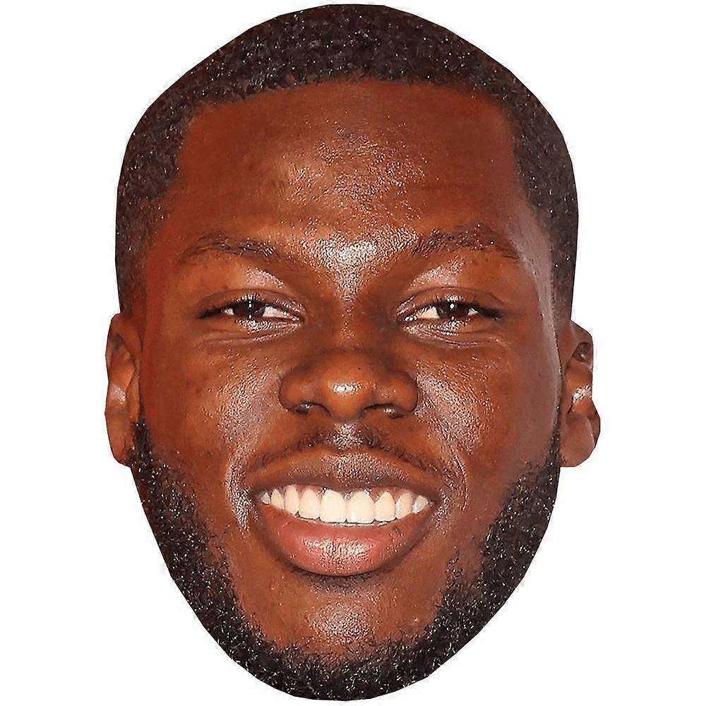 Yunus Dimoara Musah (Beard) Celebrity Mask, Flat Card Face