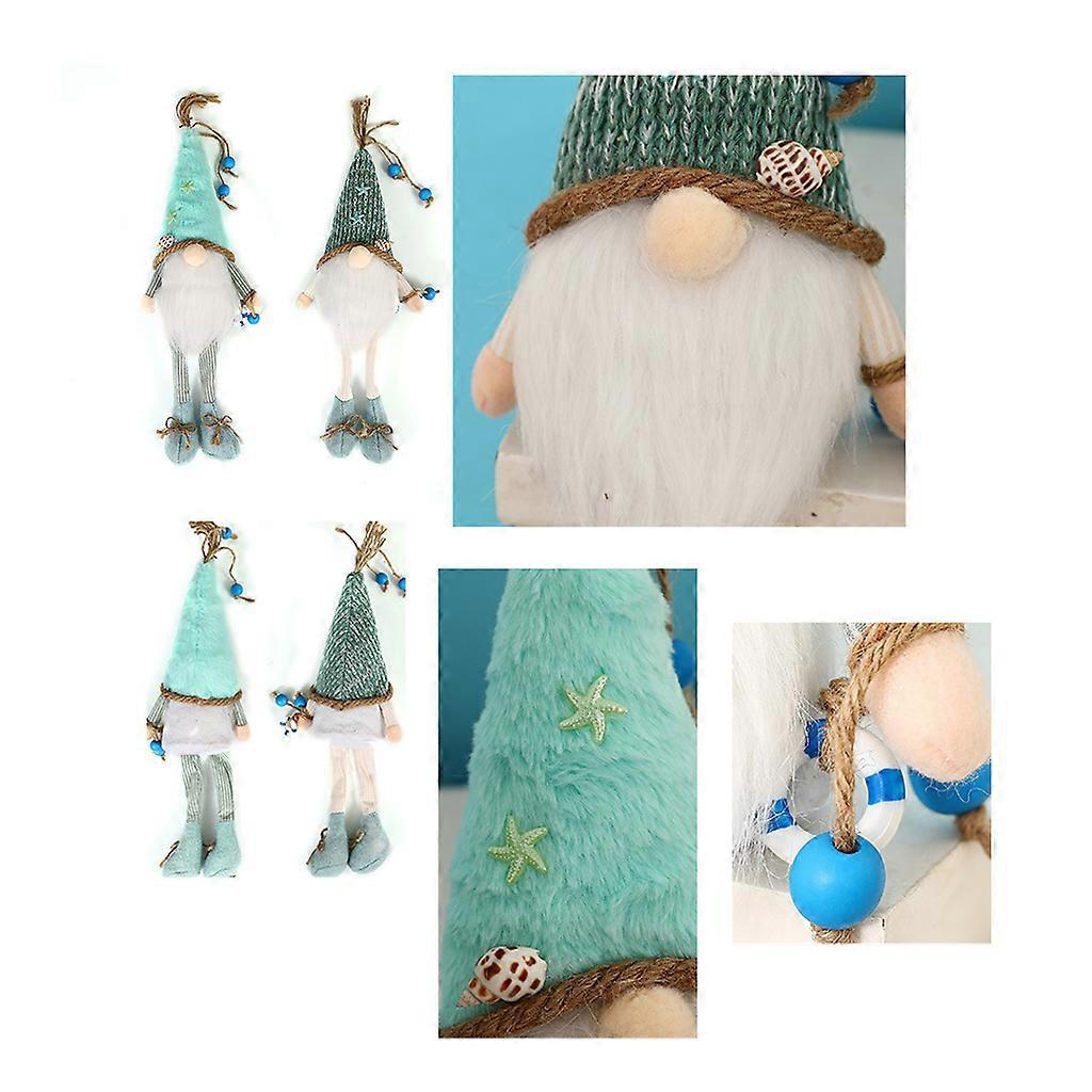 JINGAN Gnomi Estivi con Occhiali da Sole,Gnomi Groovy Peluche Decorazioni - Gnomi da Spiaggia Primavera Estate Gnomi Decorazione per la casa Nisse Elfo Mascotte Ornamento Scandinavia Decorazione