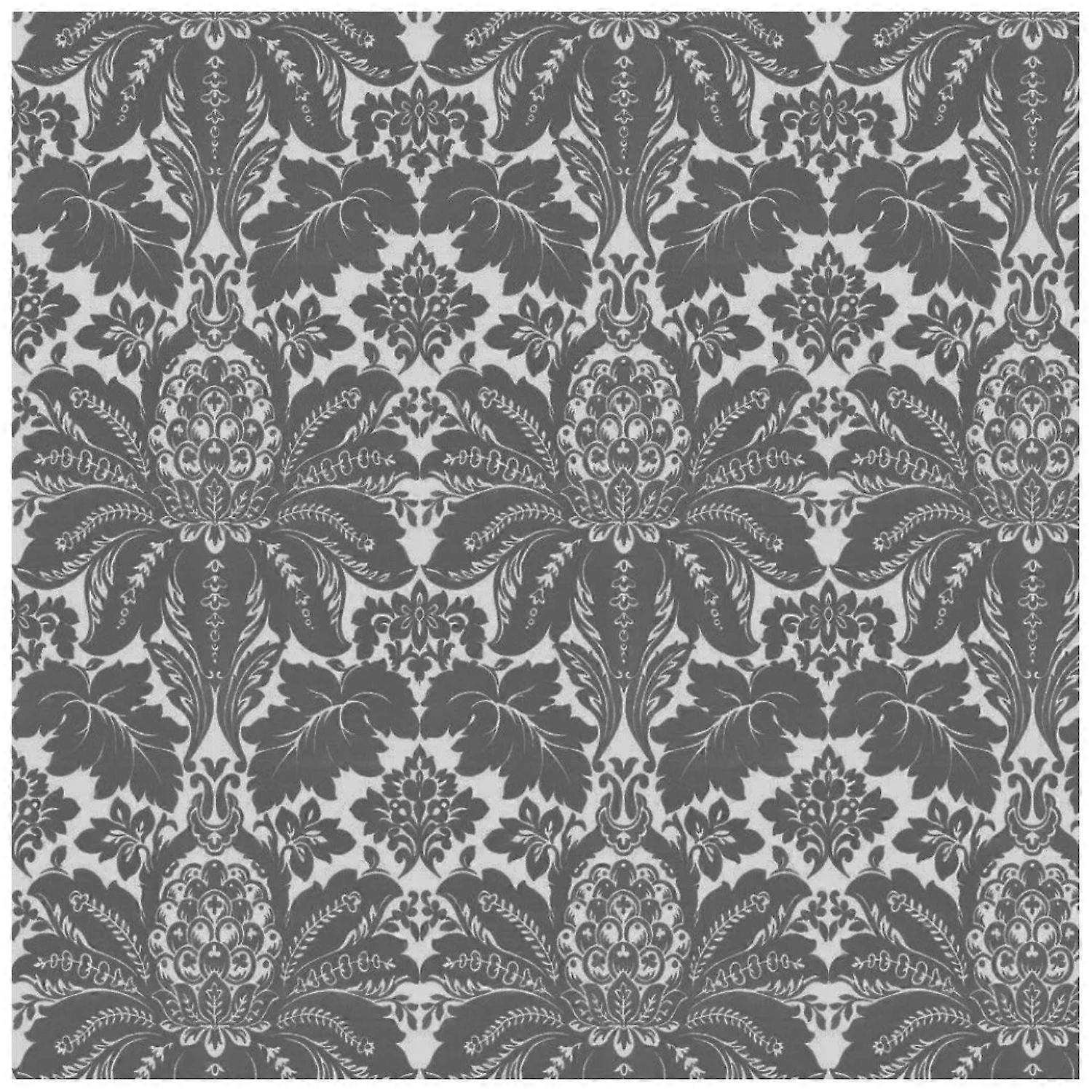 Prestigious Textiles Cerata Silver Wallpaper
