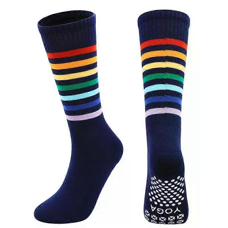 Yoga exercise socks Dot Silicone Non-slip Pilates Over The Calf Socks