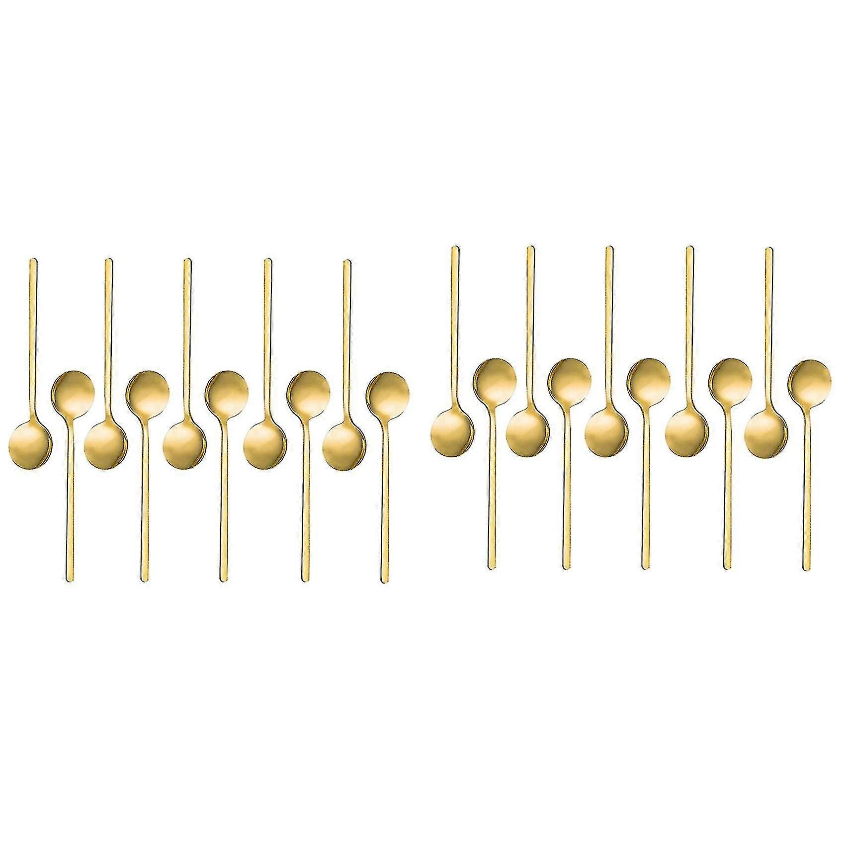 Less Steel 10 Pcs Espresso Spoons Teaspoons For