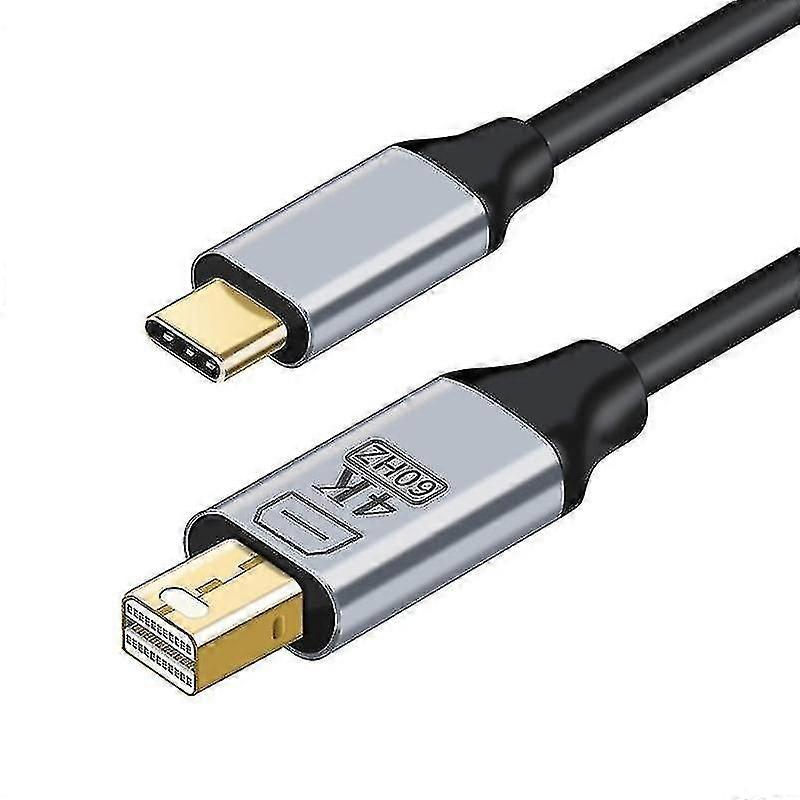 Thunderbolt 3, Usb-c'den Dp Type-c'ye Kablo - Displayport 4k 60hz boyutu: 2