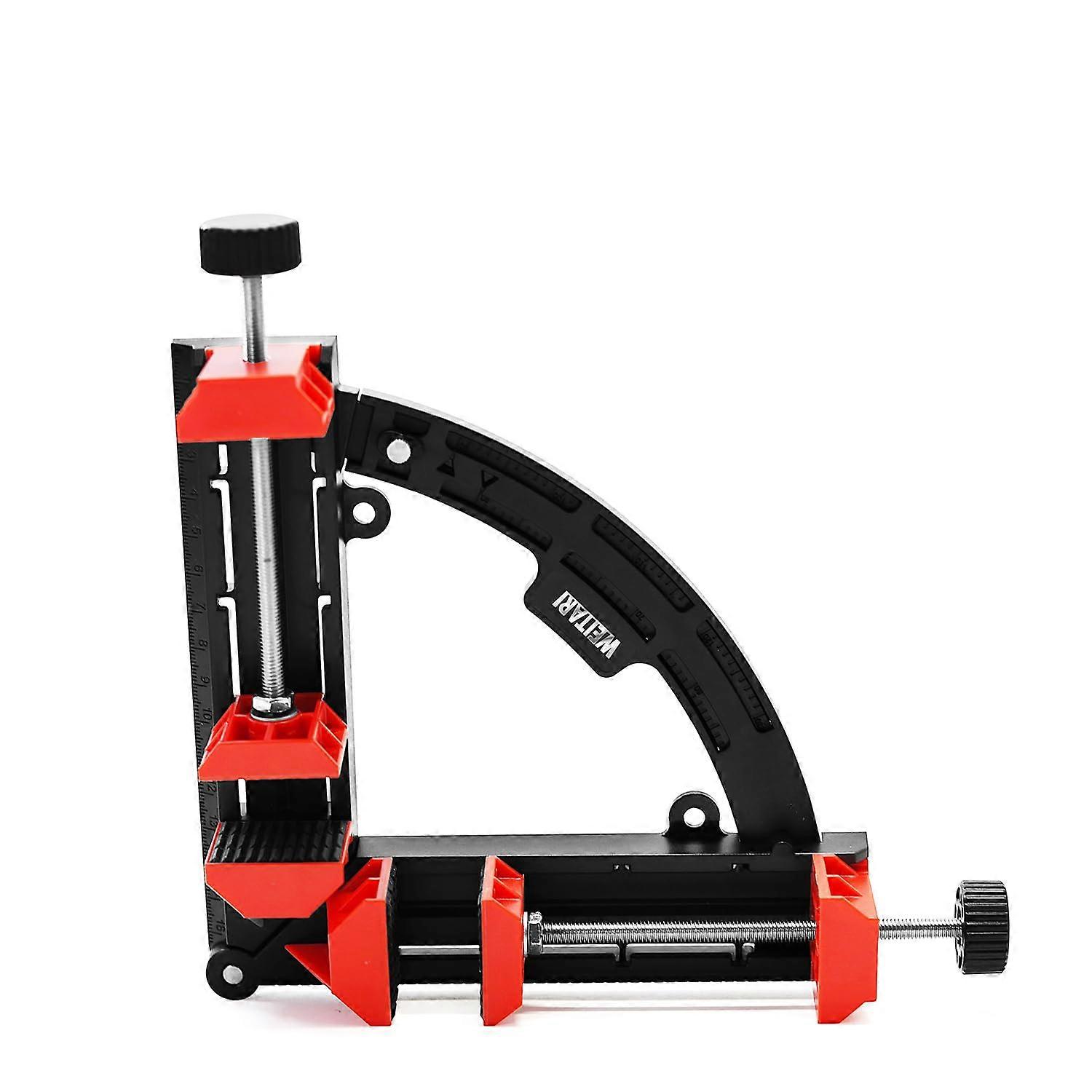 Multi Angle Right Angle Corner Clamps, 2-in-1 Adjustable Mitre Woodworking Tool, 30-90 Degree Cutting Accessories for Carpenters