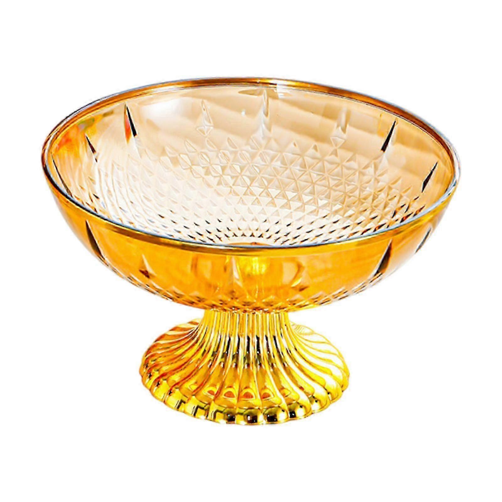 Modern Pedestal Serving Stand for Dessert Display, Snack Tray, Kitchen Counter Home Decor