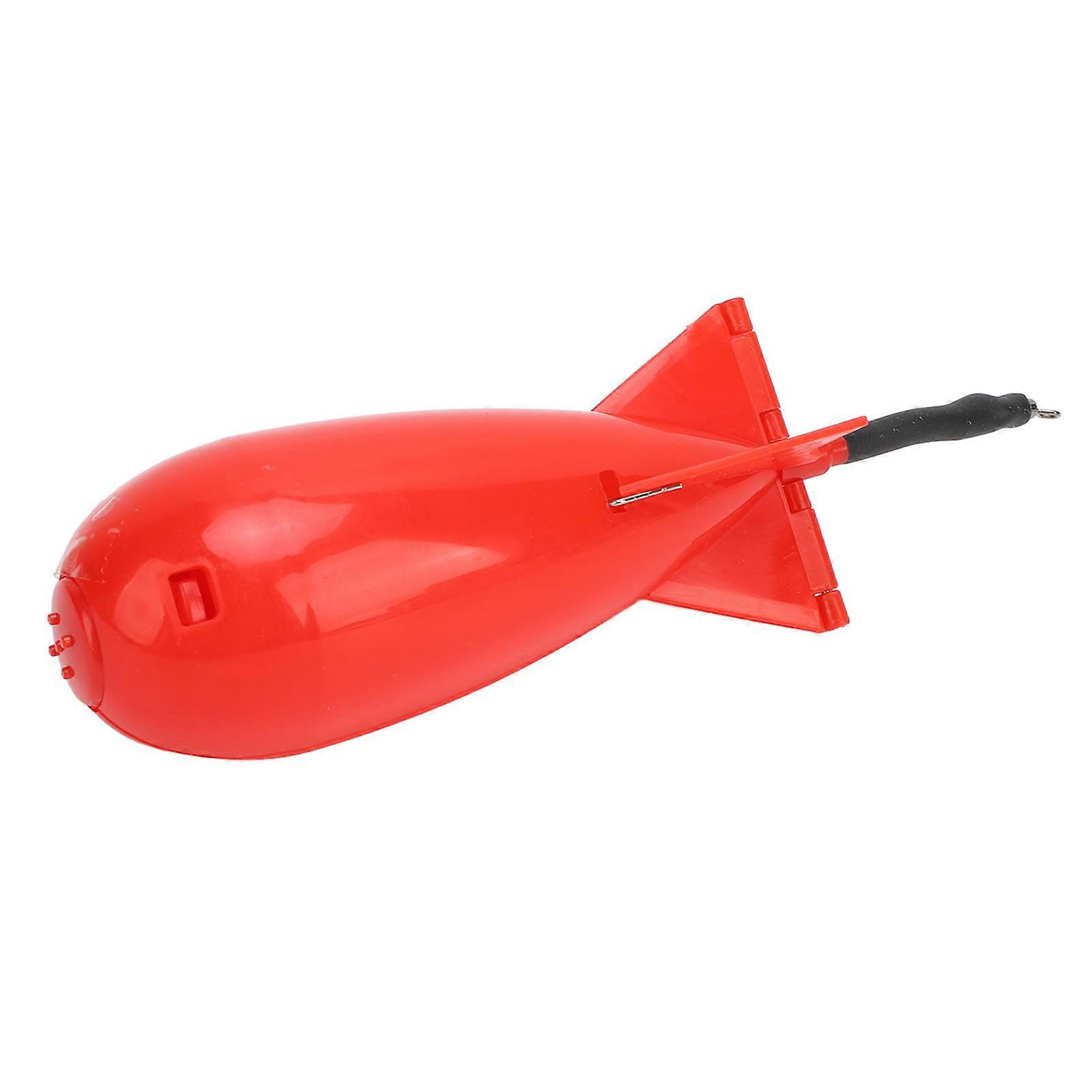 Carp Feeder Float Bait Holder Portable Wear Resistance Float Lure Bait Holder for Nesting Red S