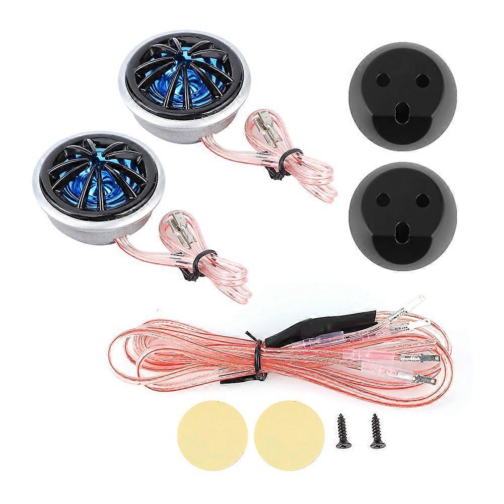 130W 12V Tweeter Kit Stereo Music High Sensitivity Loudspeaker for Auto Car o System