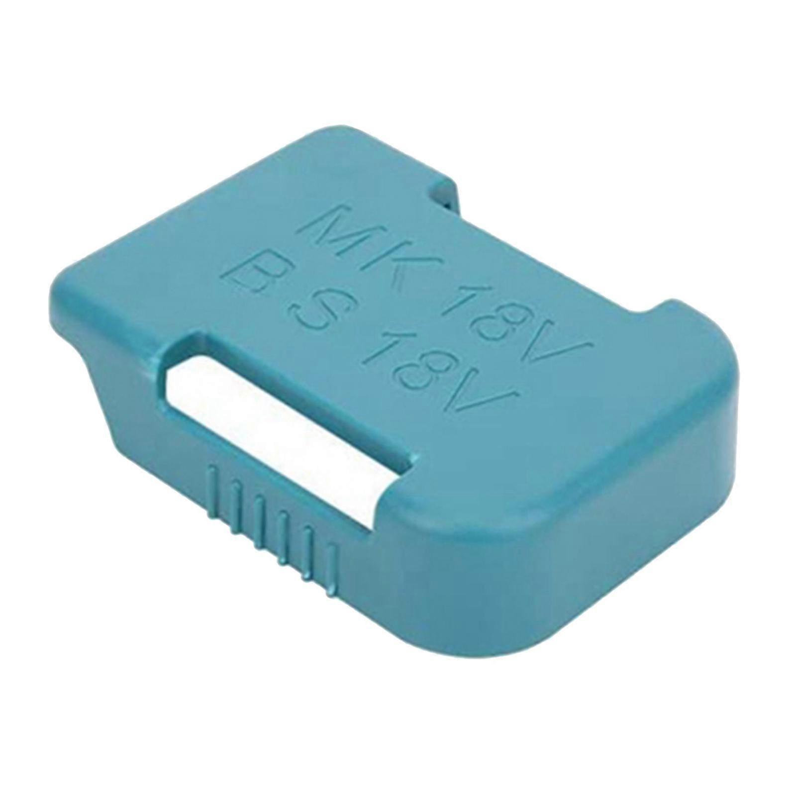 Battery Holder Storage Rack Case Fixing Device for 18V, Securely locked ,Easy to Install-color: Blue