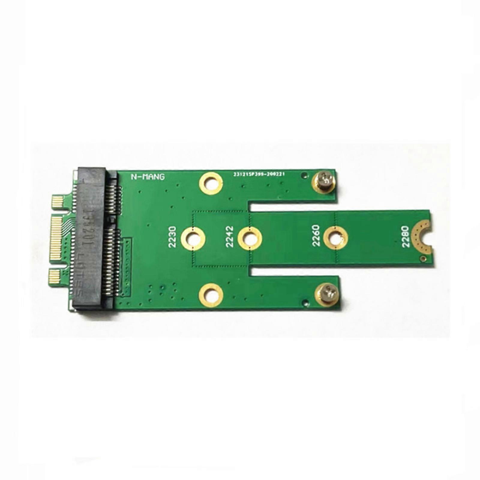 M.2 B+MKey To MSATA Mini PCIE PCIExpress SATA3.0 Solid Disk Converter Card For 2230/2242/2260/2280 Ngff Solid Disk Adapter