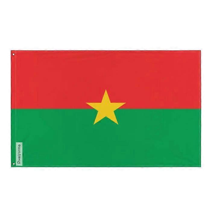 Flag of Burkina Faso – 60 x 90 cm – Polyester – Iron eyelets – Durable