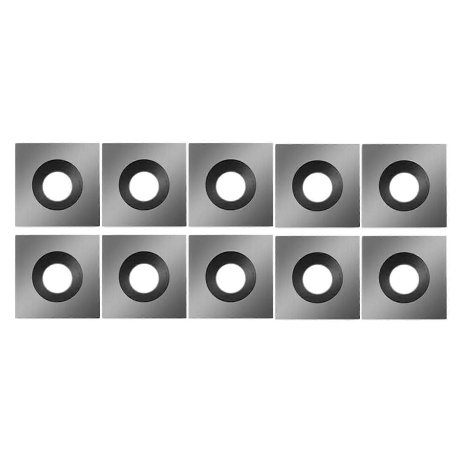 Square Carbides Inserts Cutter Replacement Square Cutter for Press Planer Spirals Cutter Wood Lathe Turning Tool