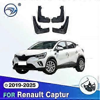 Suitable for Renault Captur 2019-2025 2020 2021 2022 2023 2024 Fender Mudflaps Splash Guards  Mudguards Mud Flaps car Accessories