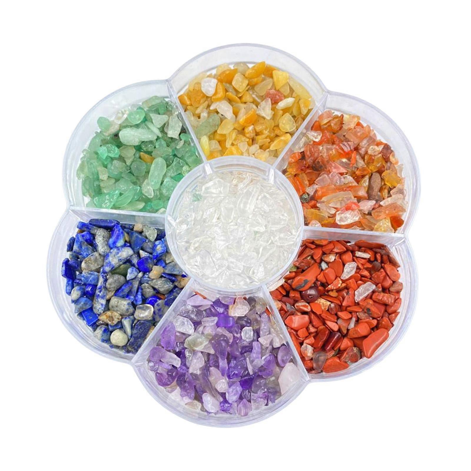 7 רשתות חרוזי צ'יפס לא סדירים שונים לאביזרי קסם להכנת תכשיטים