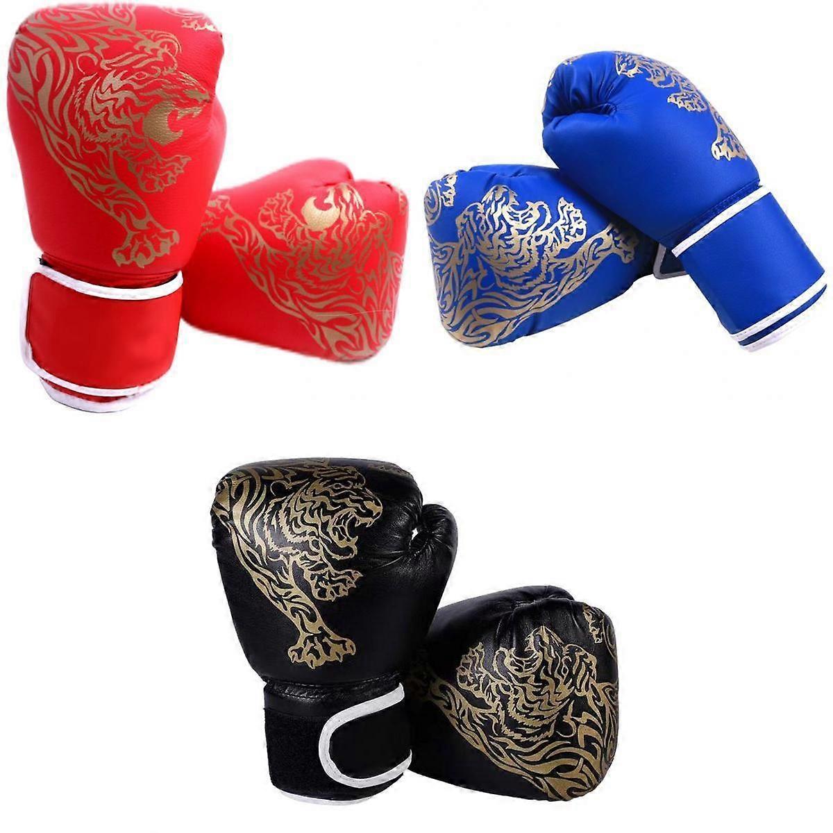 Kinder Boxhandschuhe Grappling Boxsack Martial Sparring Rot
