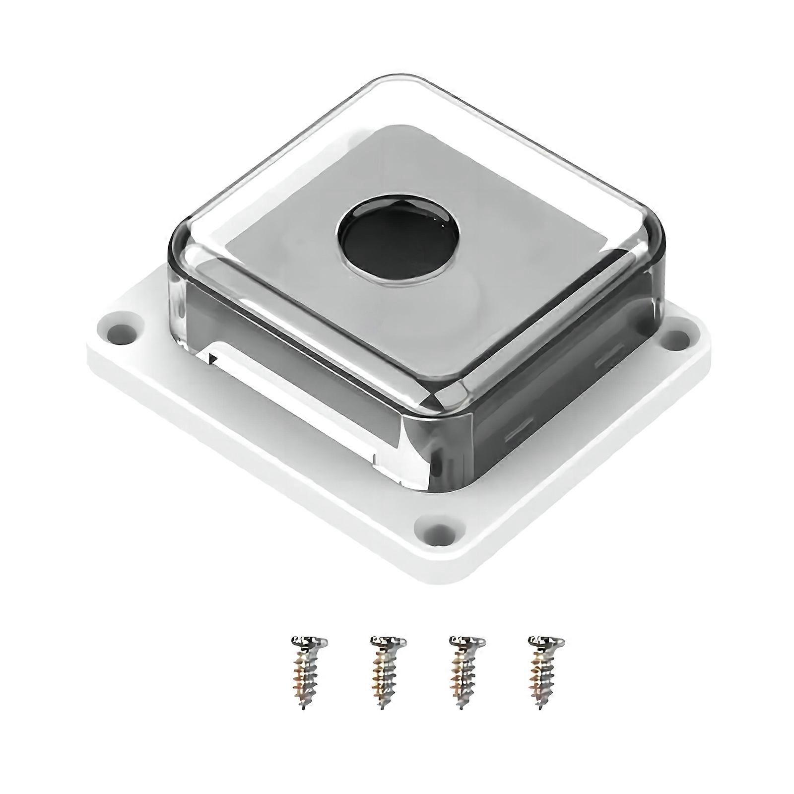 Acrylic Holder Case for RPi V1/V2 Arducam 16MP IMX519 25x24mm IMX519 Camera Module Clear Protective Case Replacement White
