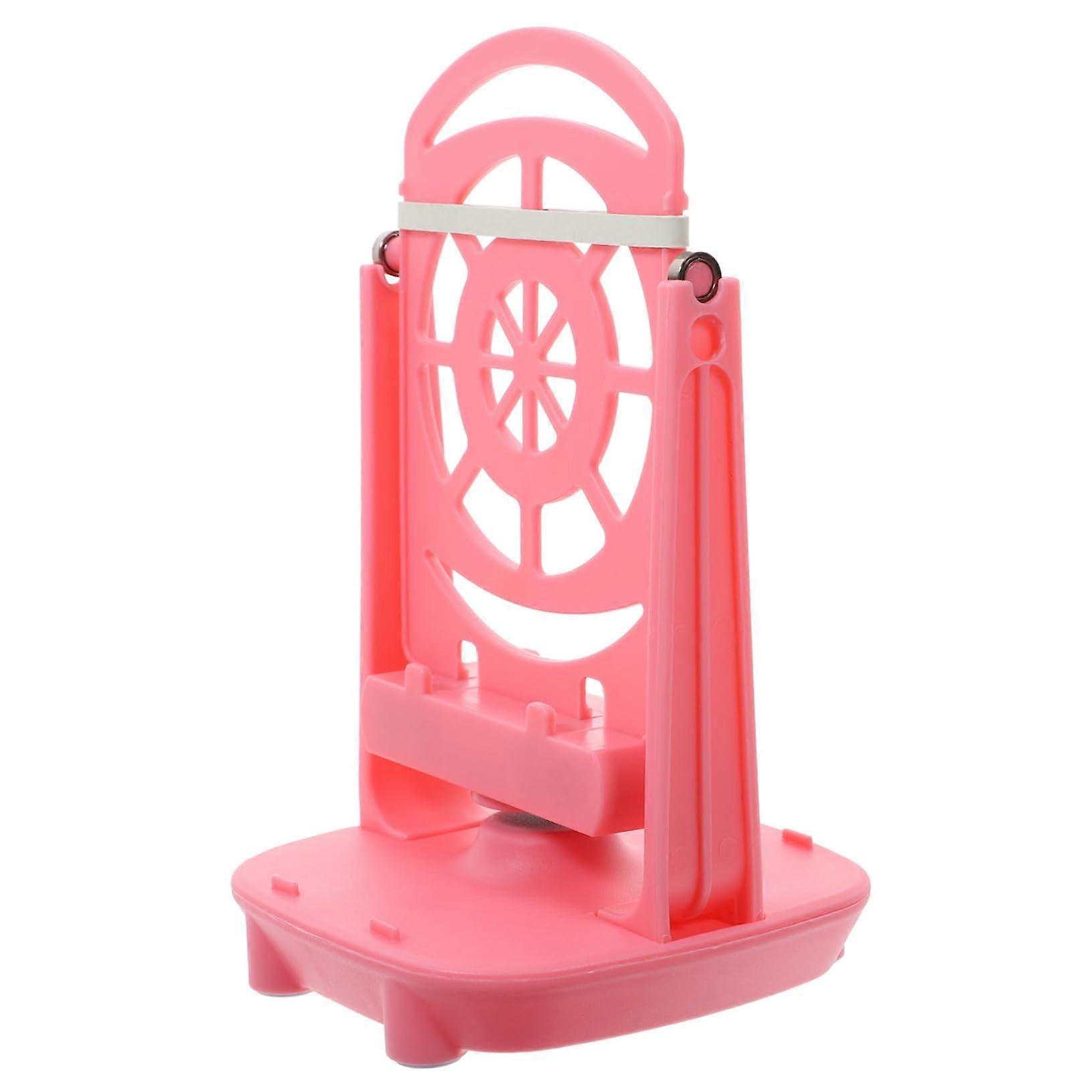 Automatic Pedometer Seat Pad Bicycle Wiggle Device Silent Pink 23x13cm