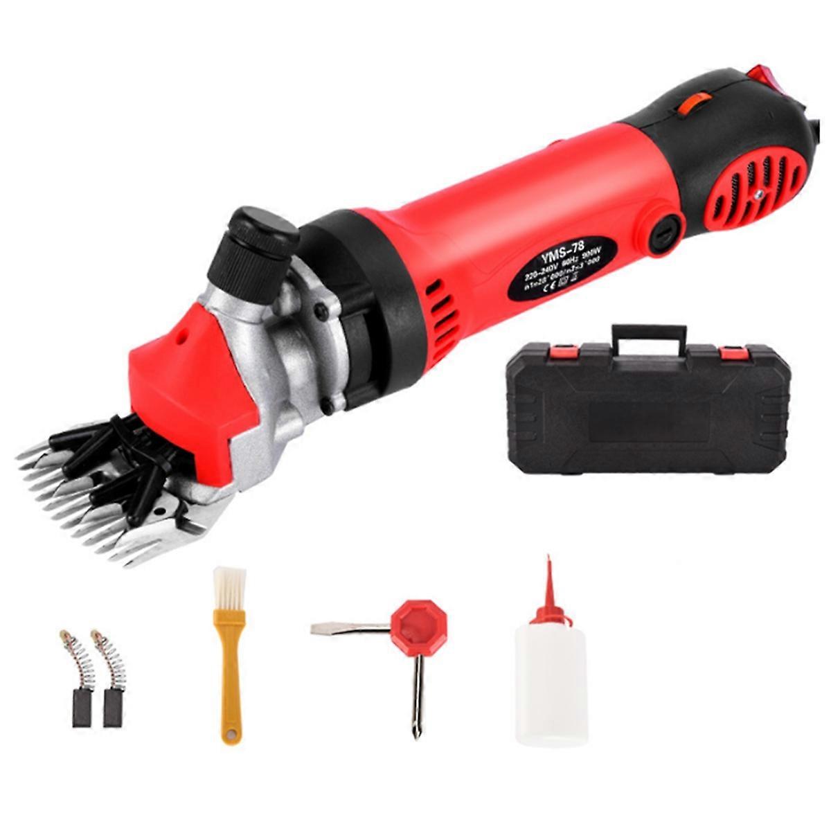Electric Shearing Wool Cutter Trimmer Tufted Scissors Carpet Fader Sheep Clipper 900W Power Hair Cu