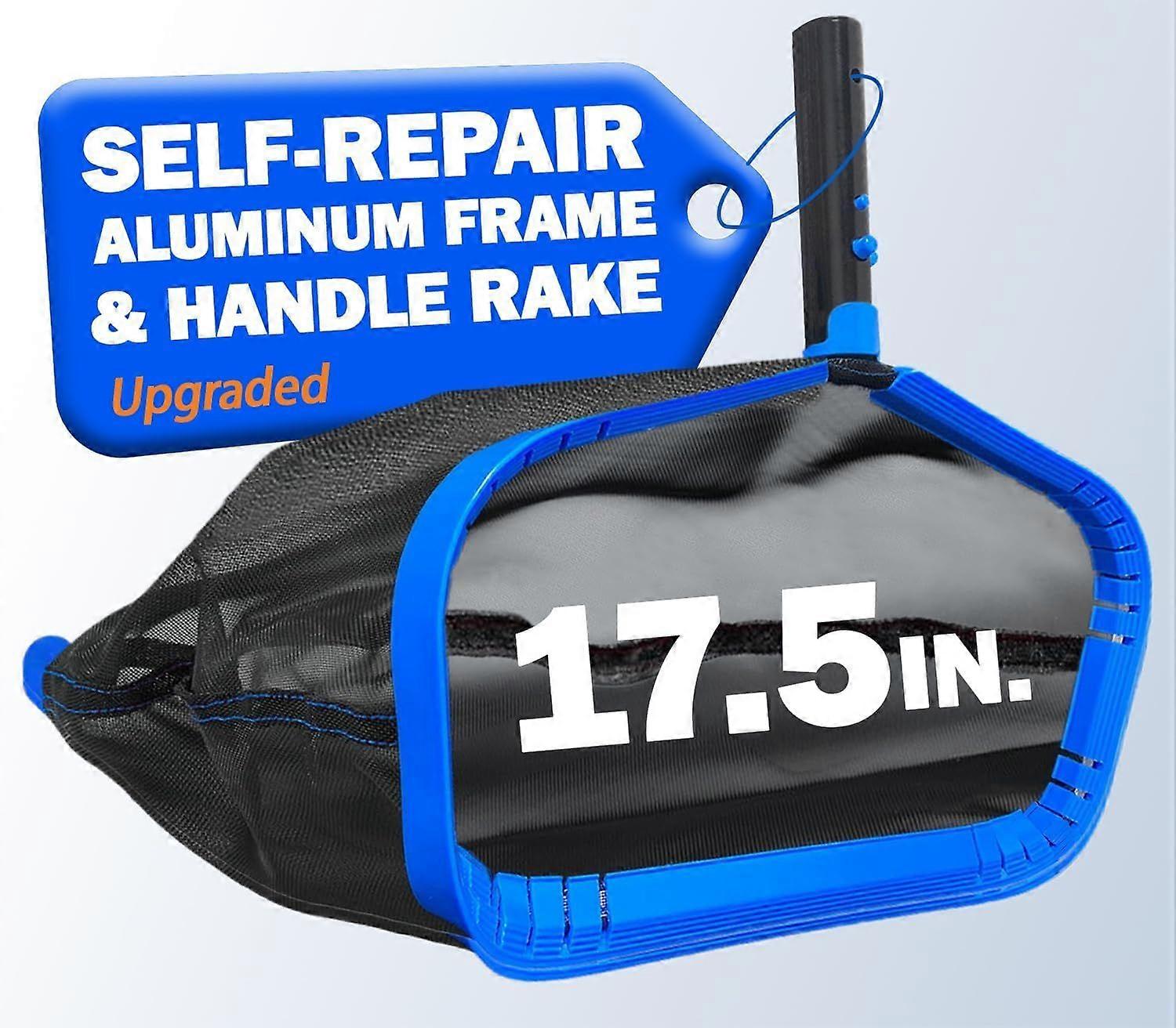 2025 Latest Model  Pool Skimmer Net, Pool Net for Cleaning, Large Deep Pool Leaf