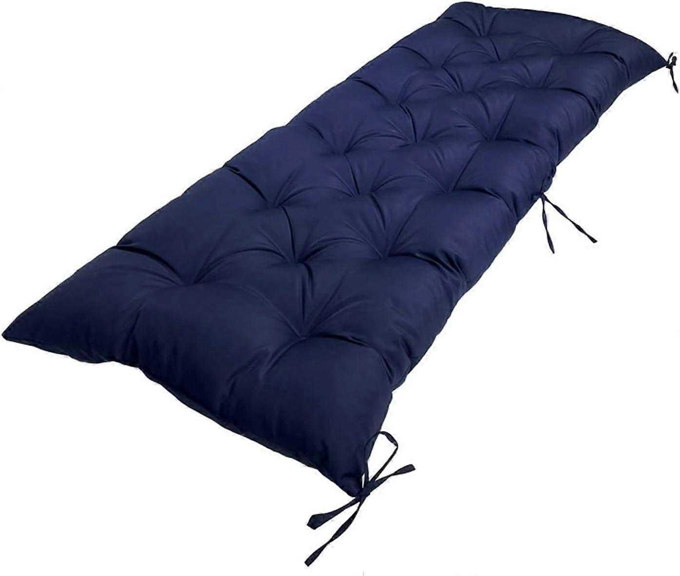 Bank cushion for indoors and outdoors, removable, extra long, chaise longue for window