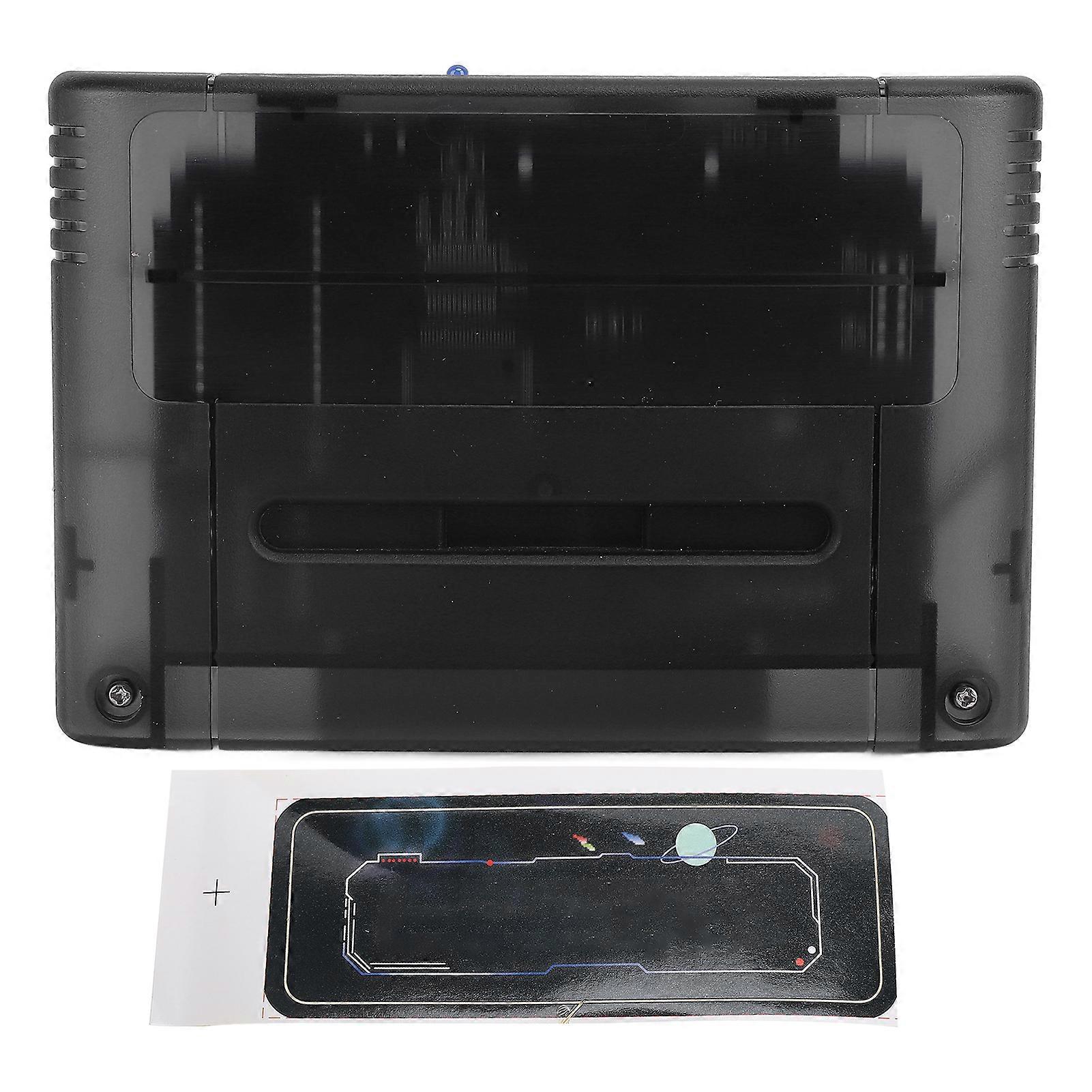 Game Cartridge Professional 3000 in 1 8GB Memory Card High Speed Multifunctional for SNES for SFC Gaming Console Black Transparent