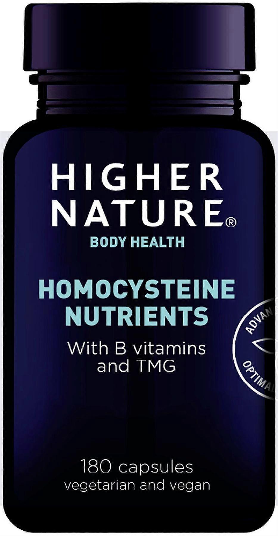 Higher Nature Homocysteine Nutrients 180 Capsules
