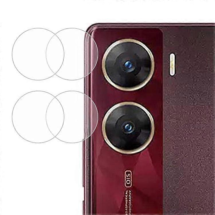 ENKAY HAT PRINCE 2Pcsカメラレンズプロテクター互換vivo V29e(インド)5G高アルミニウム-シリコンガラスクリアレンズフィルム